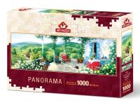 Opakowanie Puzzle 1000 Panorama Romantyczny spacer