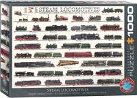 Opakowanie Puzzle 1000 Steam Locomotives 6000-0090