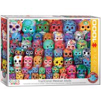 Opakowanie Puzzle 1000 Traditional Mexican Skulls 6000-5316