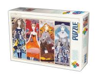 Opakowanie Puzzle 2000 Andrea Kurti, Cztery sezony