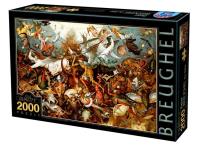Opakowanie Puzzle 2000 Brueghel, Upadek zbuntowanych aniołów