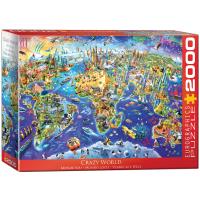 Opakowanie Puzzle 2000 Crazy World 8220-5343