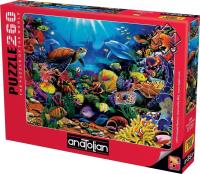 Puzzle 260 Magiczne morze. Wydawca: Anatolian. SmakLiter.pl Opakowanie Puzzle 260 Magiczne morze
