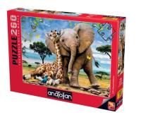 Puzzle 260 Najlepsi przyjaciele. Wydawca: Anatolian. SmakLiter.pl Opakowanie Puzzle 260 Najlepsi przyjaciele
