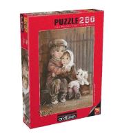 Puzzle 260 Pierwsza miłość. Wydawca: Anatolian. SmakLiter.pl Opakowanie Puzzle 260 Pierwsza miłość