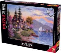 Puzzle 260 Spokój. Wydawca: Anatolian. SmakLiter.pl Opakowanie Puzzle 260 Spokój