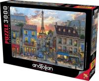 Puzzle 3000 Ulice Paryża. Wydawca: Anatolian. SmakLiter.pl Opakowanie Puzzle 3000 Ulice Paryża