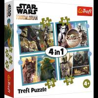 Opakowanie Puzzle 4w1 Mandalorian Star Wars 34397