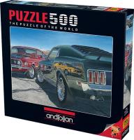 Puzzle 500 Ford Mustang. Wydawca: Anatolian. SmakLiter.pl Opakowanie Puzzle 500 Ford Mustang