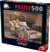 Puzzle 500 Nie ma to jak w domu. Wydawca: Anatolian. SmakLiter.pl Opakowanie Puzzle 500 Nie ma to jak w domu