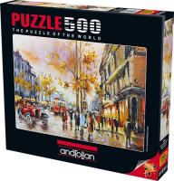Puzzle 500 Wieczór w Istambule. Wydawca: Anatolian. SmakLiter.pl Opakowanie Puzzle 500 Wieczór w Istambule