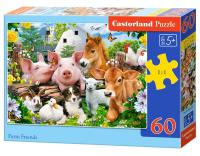 Puzzle 60 el.  B-066209. Wydawca: CASTOR. SmakLiter.pl Opakowanie Puzzle 60 el.  B-066209