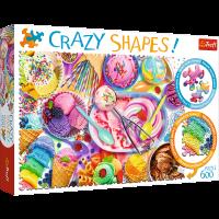 Puzzle 600 Crazy Shapes Słodkie marzenie 11119. Wydawca: Trefl PAP. SmakLiter.pl Opakowanie Puzzle 600 Crazy Shapes Słodkie marzenie 11119