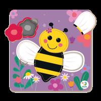 Opakowanie Puzzle Sorter mini 5 elementów Pszczoła DOP300358