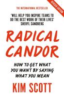 Radical Candor. Autor: Kimberley Scott (ilustr.). SmakLiter.pl Okładka książki Radical Candor