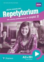 Repetytorium j. ang. A2+/B1 WB PEARSON. Autor: Anita Lewicka, Tkacz Arek, Anna Rzeźnik. SmakLiter.pl Okładka książki Repetytorium j. ang. A2+/B1 WB PEARSON