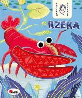 Rzeka. Dotykam poznaję. Autor: Joanna Wiśniewska (red.). SmakLiter.pl Okładka książki Rzeka. Dotykam poznaję