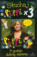 Słuchaj Pippi x 3 CD Mp3 - Audiobook. Autor: Lindgren Astrid. SmakLiter.pl Okładka książki Słuchaj Pippi x 3 CD Mp3 - Audiobook