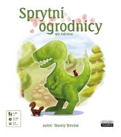 Sprytni ogrodnicy. Gra rodzinna. Autor: Devine Danny. SmakLiter.pl Okładka książki Sprytni ogrodnicy. Gra rodzinna