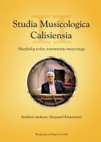 Opakowanie Studia Musicologia Calisiensia II