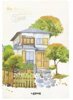 Opakowanie Szkicownik B5/100K Niebieski dom