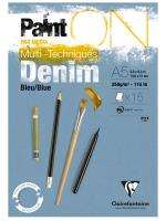 Opakowanie Szkicownik Paint ON Denim Blue A4 15k/250g