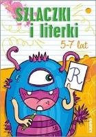 Szlaczki i literki 5-7 lat. Autor: W.E. ''Literka. SmakLiter.pl Okładka książki Szlaczki i literki 5-7 lat
