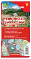 Tatry polskie. Schematy szlaków turystycznych wyd. 3. Autor: Opracowanie zbiorowe. SmakLiter.pl Okładka książki Tatry polskie. Schematy szlaków turystycznych wyd. 3