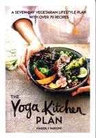 The Yoga Kitchen Plan. Autor: Parsons 	Kimberly. SmakLiter.pl Okładka książki The Yoga Kitchen Plan