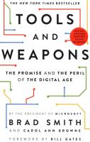 Tools and Weapons. Autor: Brad Smith, Browne Carol Ann. SmakLiter.pl Okładka książki Tools and Weapons