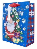 Opakowanie Torba QPS-042 Boże Narodzenie Mikołaje