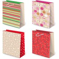 Opakowanie Torebki ozdobne BN T-2 KRAFT set S-1 Święta 10 sztuk