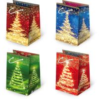 Opakowanie Torebki ozdobne BN T-5L set S-24 Świecące choinki 10 sztuk