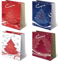 Opakowanie Torebki ozdobne BN XL set S-34 Eleganckie choinki 10 sztuk