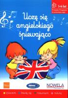 Okładka książki Uczę się angielskiego śpiewająco Książka nagrania scenariusze zajęć