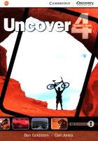 Uncover Level 4 Student's Book. Autor: Goldstein Ben, Jones Ceri. SmakLiter.pl Okładka książki Uncover Level 4 Student's Book
