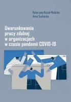 Uwarunkowania pracy zdalnej w organizacjach... Autor: Kozioł-Nadolna Katarzyna. SmakLiter.pl Okładka książki Uwarunkowania pracy zdalnej w organizacjach..