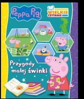 Okładka książki Wielkie czytanie. Peppa Pig. Przygody małej świnki