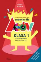 Zadania dla asów. Klasa 1 Matematyka w.2. Autor: Stasica Jadwiga. SmakLiter.pl Okładka książki Zadania dla asów. Klasa 1 Matematyka w.2