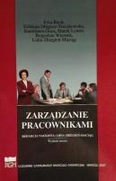 Okładka książki Zarządzanie pracownikami