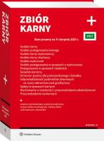 Zbiór karny PLUS Stan prawny na 11 sierpnia 2021 r.. Autor: Opracowanie zbiorowe. SmakLiter.pl Okładka książki Zbiór karny PLUS Stan prawny na 11 sierpnia 2021 r.