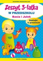 Zeszyt 3-latka. Autor: Paruszewska Joanna. SmakLiter.pl Okładka książki Zeszyt 3-latka