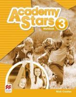 Academy Stars 3 WB + kod online MACMILLAN. Autor: Blair Alison, Cadwallader Jane. SmakLiter.pl Okładka książki Academy Stars 3 WB + kod online MACMILLAN