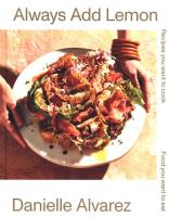 Always Add Lemon. Autor: Alvarez Danielle. SmakLiter.pl Okładka książki Always Add Lemon