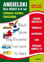 Angielski dla dzieci 6-8 lat Zeszyt 8. Autor: Bednarska Joanna. SmakLiter.pl Okładka książki Angielski dla dzieci 6-8 lat Zeszyt 8