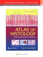 Atlas of Histology with Functional Correlations Thirteenth edition. Autor: Eroschenko Victor P.. SmakLiter.pl Okładka książki Atlas of Histology with Functional Correlations Thirteenth edition