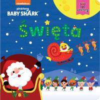 Baby Shark. Święta. Autor: Study Smart. SmakLiter.pl Okładka książki Baby Shark. Święta
