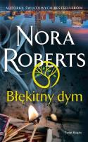 Błękitny dym. Autor: Nora Roberts. SmakLiter.pl Okładka książki Błękitny dym