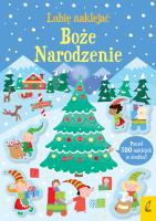 Boże Narodzenie. Lubię naklejać. Autor: Kirsteen Robson. SmakLiter.pl Okładka książki Boże Narodzenie. Lubię naklejać