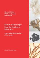 Brown and red algae from the Southern Baltic Sea. Autor: Pliński Marcin, Waldemar Surosz, Ilona Złoch. SmakLiter.pl Okładka książki Brown and red algae from the Southern Baltic Sea